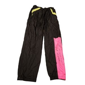 Vtg Otello Pelle Retro Neon Wind Pants